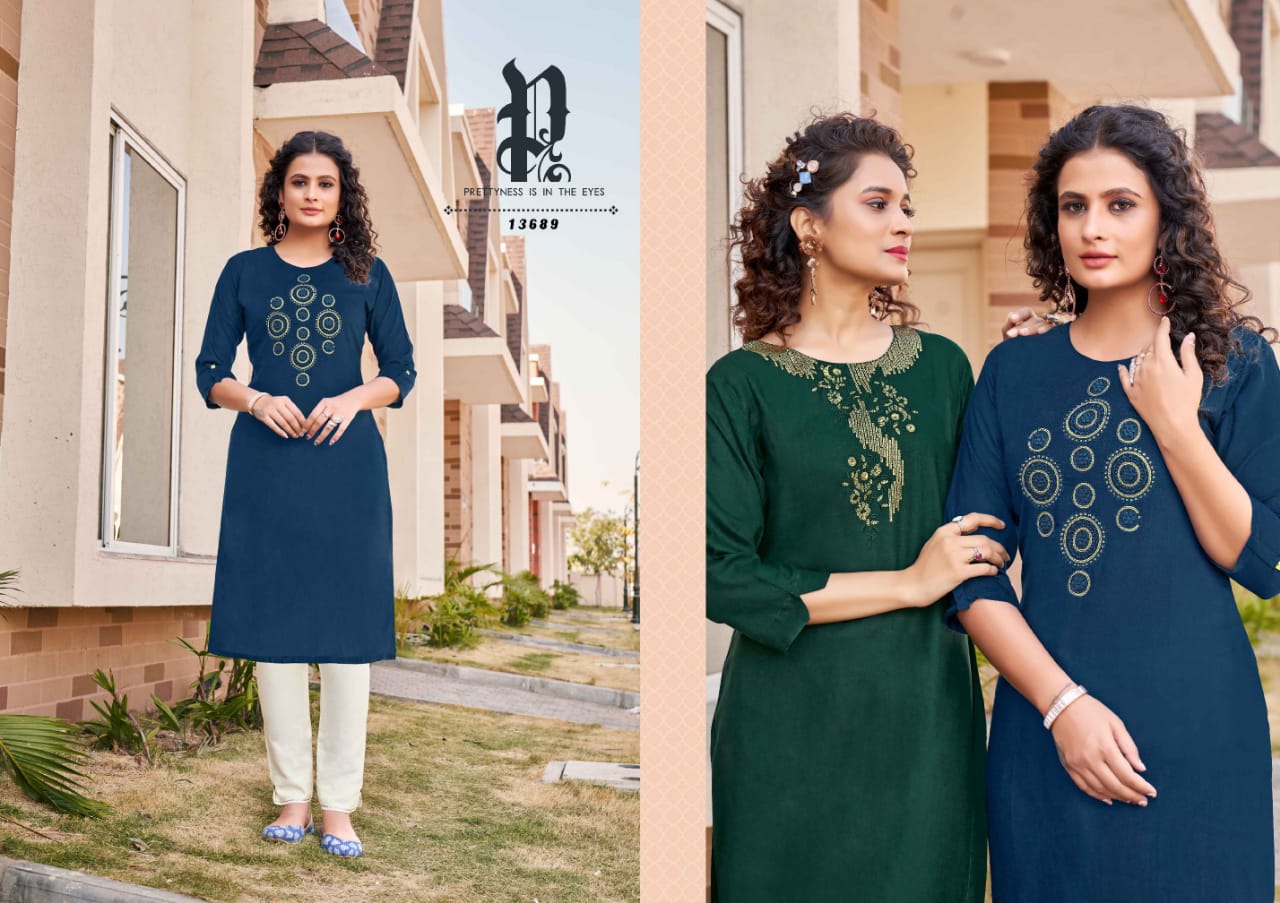 Kalaroop Walter By Kessi 13688-13693 Designer Kurtis Catalog